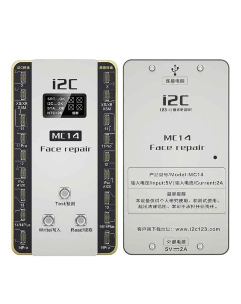 i2C FACE ID V8 Programmer Fixture for iPhone X to 14 Pro