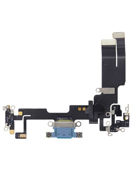 iPhone 14 Charging Port Flex Cable (BLUE) (OEM Pull)