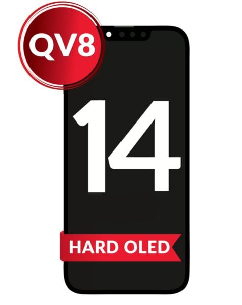iPhone 14 OLED Assembly (HARD/QV8)