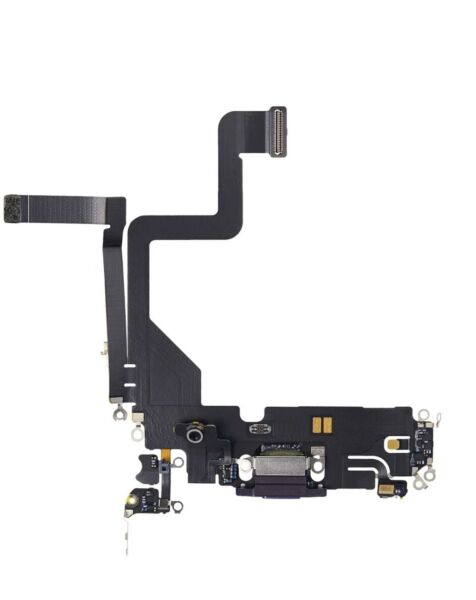 iPhone 14 Pro Charging Port Flex Cable (DEEP PURPLE) (Premium)