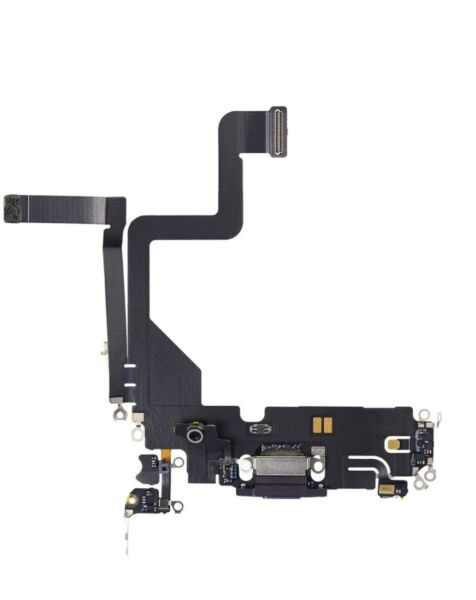 iPhone 14 Pro Charging Port Flex Cable (DEEP PURPLE) (OEM Pull)