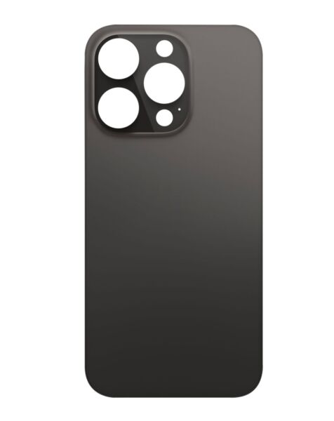iPhone 14 Pro Back Glass (Bigger Camera Hole) (NO LOGO) (SPACE BLACK)