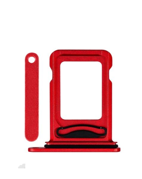 iPhone 14 / 14 Plus Dual Sim Card Tray Replacement (RED)