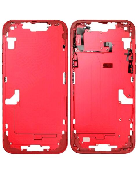iPhone 14 Plus Mid Frame w/Small Parts (RED) (OEM Pull A Grade)
