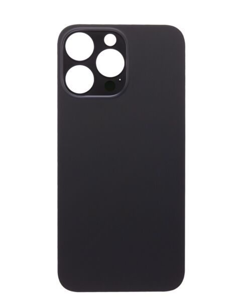 iPhone 14 Pro Max Back Glass (Bigger Camera Hole) (NO LOGO) (SPACE BLACK)