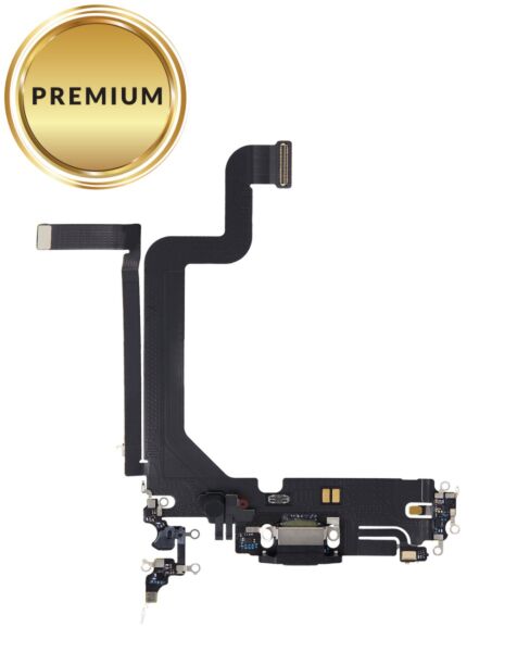 iPhone 14 Pro Max Charging Port Flex Cable (SPACE BLACK) (Premium)