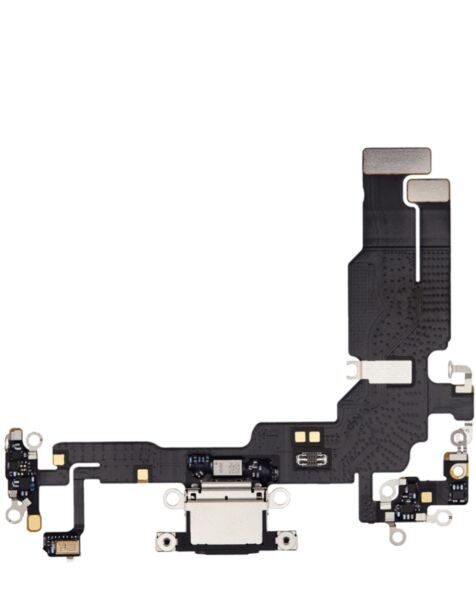 iPhone 15 Charging Port Flex Cable (BLACK) (Premium)