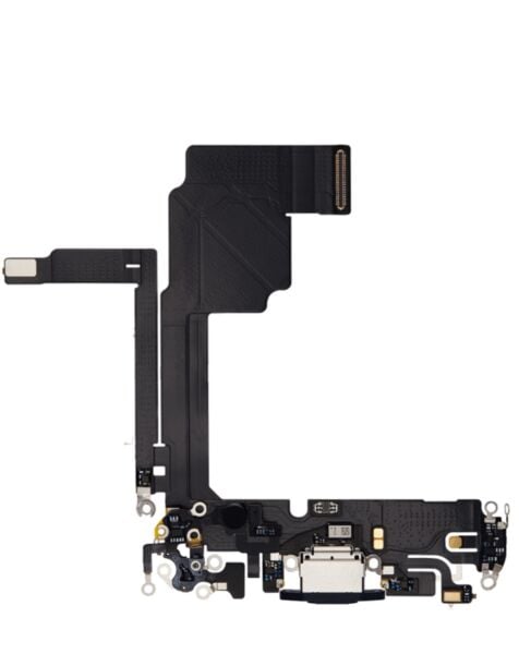 iPhone 15 Pro Charging Port Flex Cable (BLACK TITANIUM) (Premium)