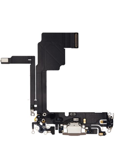 iPhone 15 Pro Charging Port Flex Cable (NATURAL TITANIUM) (Premium)