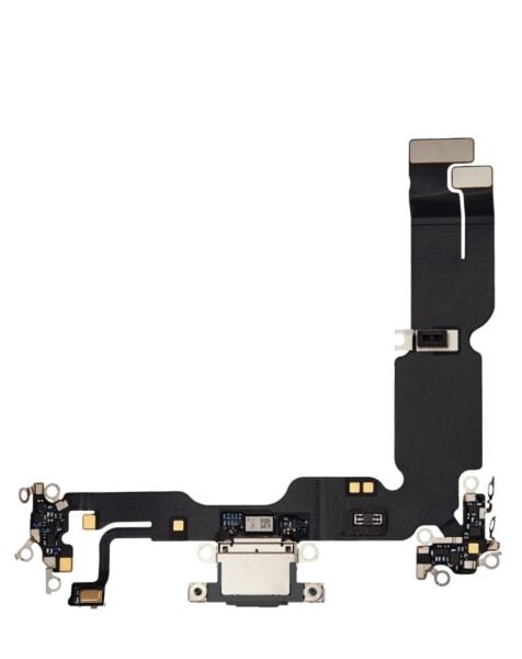iPhone 15 Plus Charging Port Flex Cable (BLACK) (Premium)