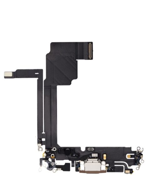 iPhone 15 Pro Max Charging Port Flex Cable (NATURAL TITANIUM) (Premium)