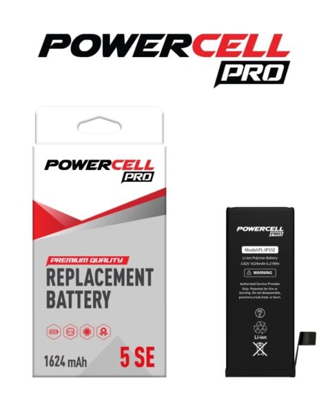 POWERCELL PRO iPhone 5SE Replacement Battery