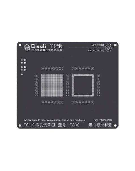 Qianli 3D Black Stencil CPU - A9 (iPhone 6S/6SP)