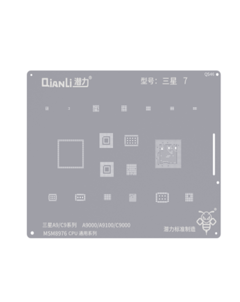 Qianli Bumblebee BGA Reballing Stencil QS46 Samsung A9/C9 Series/A9000/A9100/C9000 MSM8976 CPU Universal Series