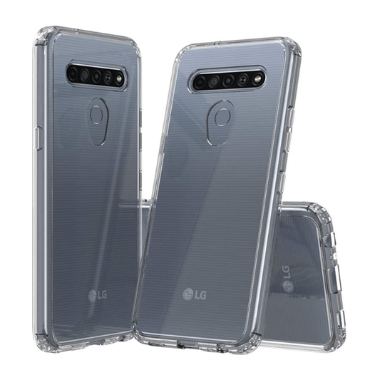 LG K41 Hybrid Case with Air Cushion Technology - Clear (Only Ground Shipping)
