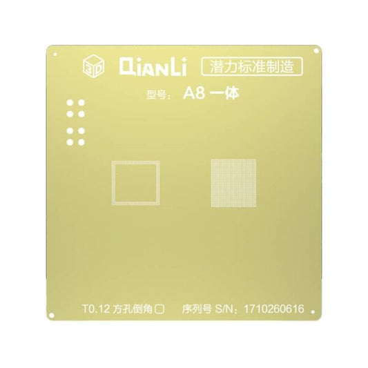 Qianli 3D Golden Stencil CPU - A8 (iPhone 6/6P)