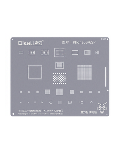 Qianli Bumblebee BGA Reballing Stencil QS02 (iPhone 6S/6SP)