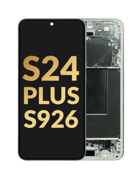 Galaxy S24 Plus 5G S926 Screen Assembly w/Frame (AMBER YELLOW) (Service Pack) (US VERSION)