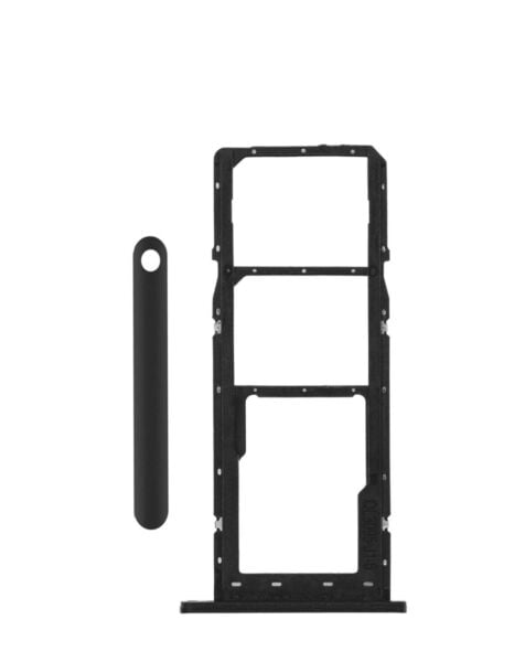 Galaxy A02S (A025 / 2020) / A03 (A035 / 2021) Dual Sim Card Tray (BLACK)