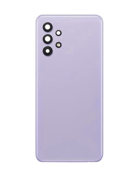 Galaxy A32 5G (A326 / 2021) Back Glass w/ Camera Lens & Adhesive (NO LOGO) (AWESOME VIOLET)