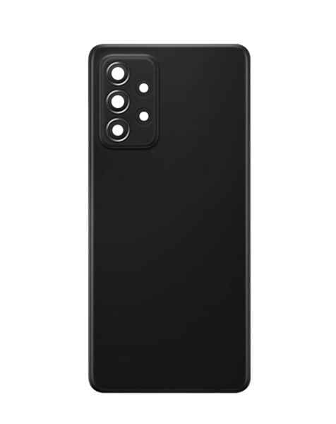 Galaxy A52 4G (A525 / 2021) / A52 5G (A526 / 2021) Back Cover w/ Camera Lens & Adhesive (NO LOGO) (BLACK)