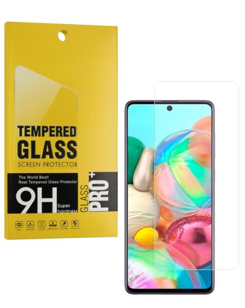 Galaxy A71 Clear Tempered Glass (2.5D / 1 Piece)