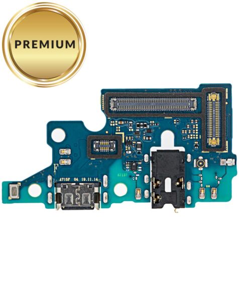 Galaxy A71 (A715) Charging Port Board w/ Headphone Jack (USA Version) (Premium)