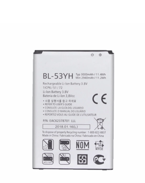 LG G3 Replacement Battery (BL-53YH)