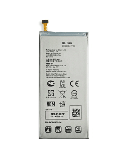 LG Stylo 5 / K50 / K40S / Q60 Replacement Battery (BL-T44)