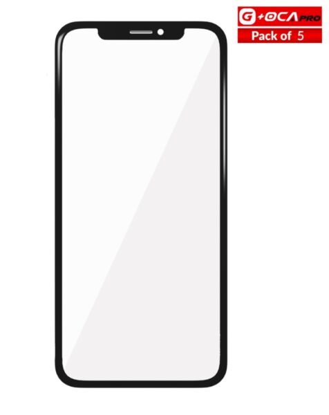 iPhone X G+ Oca Pro Front Glass w/ OCA (Pack of 5)