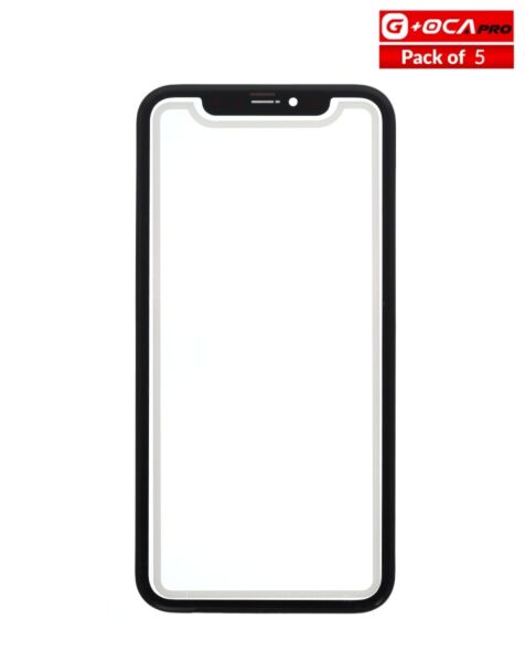 iPhone XR G+ Oca Pro Front Glass w/ OCA (Pack of 5)