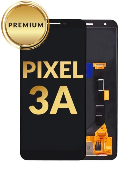 Google Pixel 3A OLED Assembly (BLACK) (Premium / Refurbished)