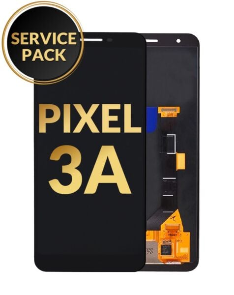 Google Pixel 3A OLED Assembly (BLACK) (Service Pack)