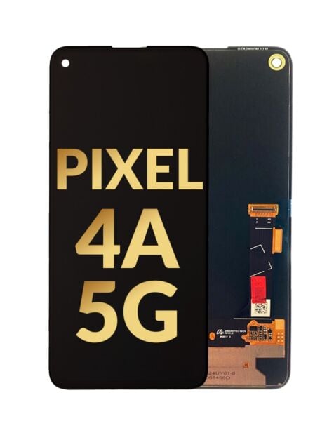 Google Pixel 4A 5G OLED Assembly (BLACK) (Service Pack)