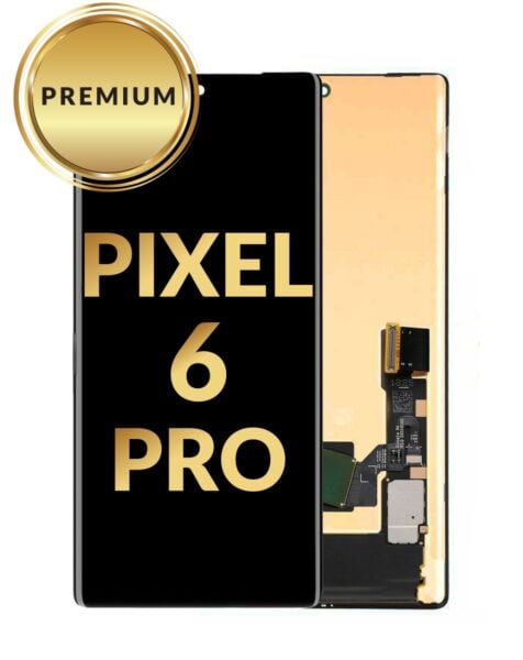 Google Pixel 6 Pro OLED Assembly (BLACK) (With Finger Print Sensor) (Premium / Refurbished)