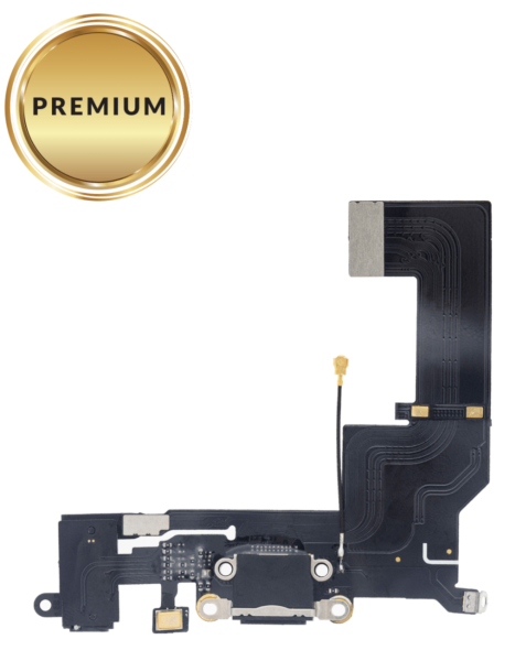 iPhone 5SE Charging Port Flex Cable (BLACK) (Premium)