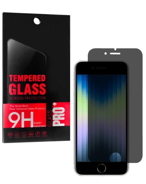 iPhone SE (2020 / 2022) / 8 / 7 Privacy Tempered Glass (2.5D / 1 Piece)
