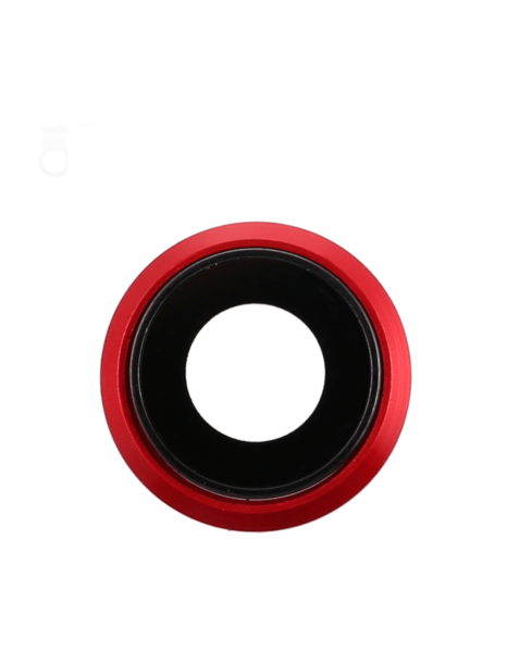 iPhone SE (2020 / 2022) / 8 Back Camera Lens w/ Bracket (RED)