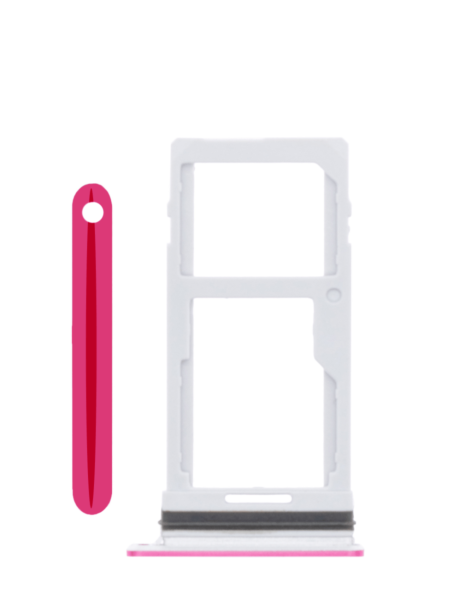 LG G7 ThinQ Sim Card Tray (RED)