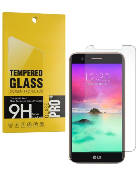 LG K20 Plus / K20 / K10 (2017) Clear Tempered Glass (2.5D / 1 Piece)
