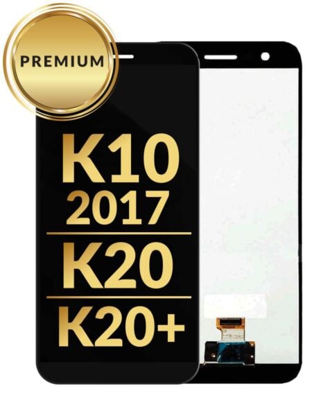 LG K10 2017 / K20 / K20 Plus LCD Assembly (BLACK) (Premium / Refurbished)