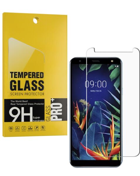 LG K40 (X420) / K12 Plus / X4 (2019) Clear Tempered Glass (2.5D / 1 Piece)