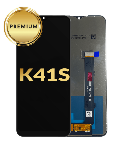 LG K41s LCD Assembly (BLACK) (Premium / Refurbished)