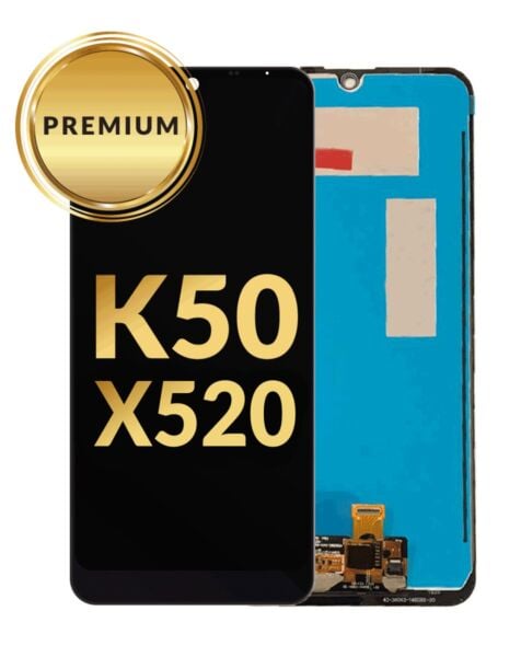 LG K50 (X520) LCD Assembly (BLACK) (Premium / Refurbished)