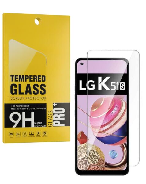 LG K51s Clear Tempered Glass (2.5D / 1 Piece)