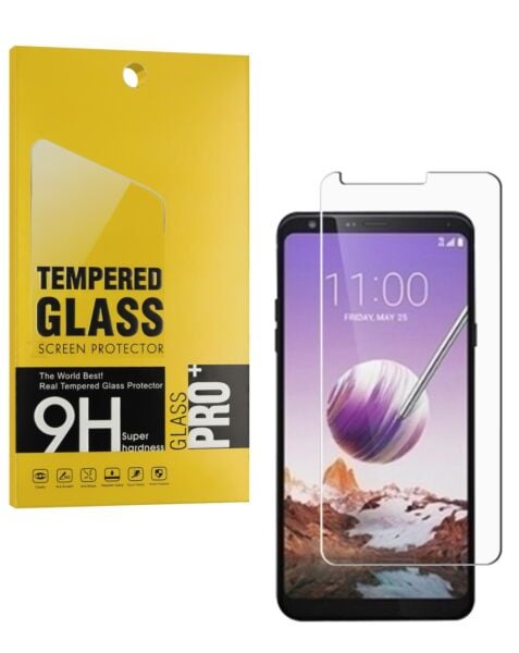 LG Stylo 5 / 4 Plus / 4 Clear Tempered Glass (2.5D / 1 Piece)