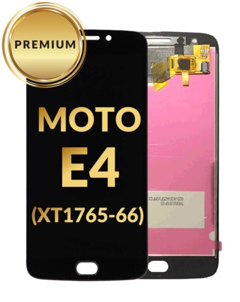 Motorola Moto E4 (XT1765/XT1766) LCD Assembly (BLACK) (Premium/Refurbished)