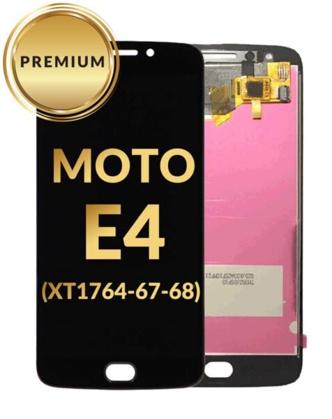 Motorola Moto E4 (XT1764/XT1767/XT1768) LCD Assembly (BLACK) (Premium/Refurbished)