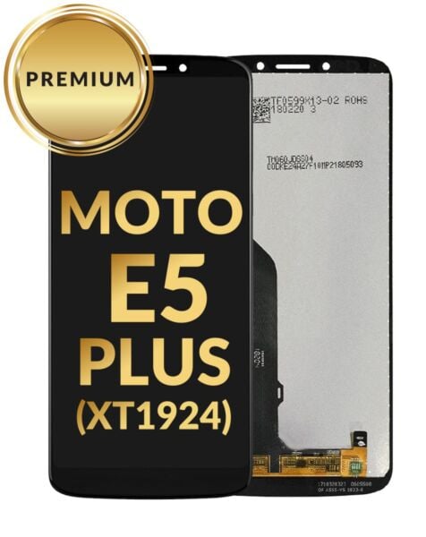 Motorola Moto E5 Plus (XT1924) LCD Assembly (US Version) (BLACK) (Premium/Refurbished)
