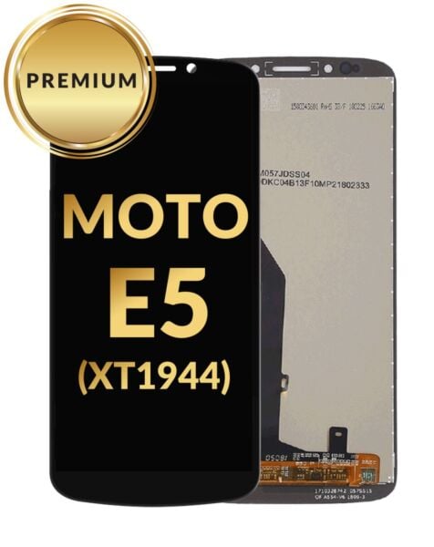 Motorola Moto E5 (XT1944) LCD Assembly (BLACK) (Premium/Refurbished)